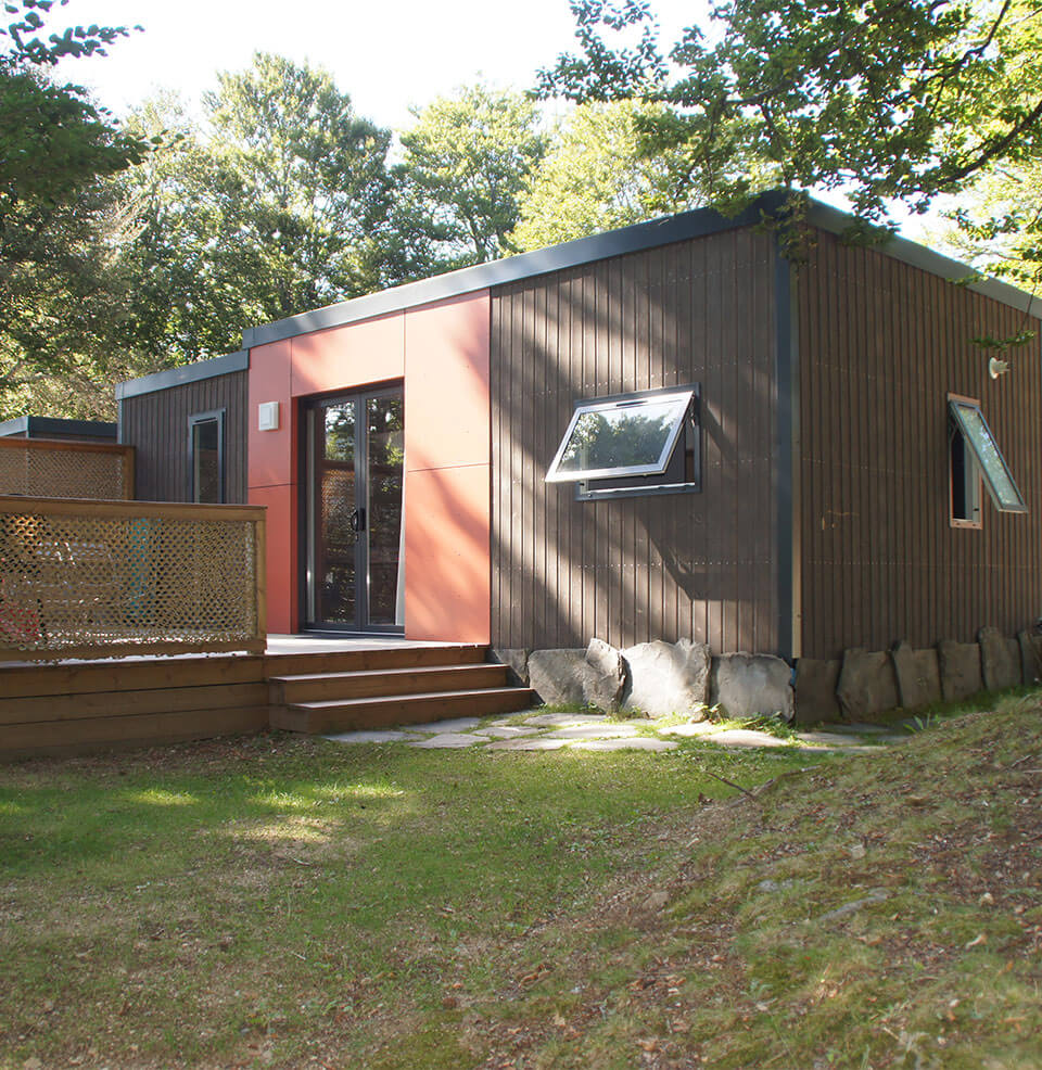 Location Mobil Homes en Auvergne : TAOS au camping Les Murmures du Lignon à Tence