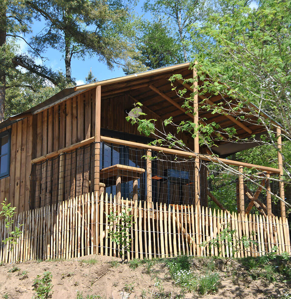 Location de cabane en Auvergne : petite cabane tout confort au cœur de la Haute-Loire